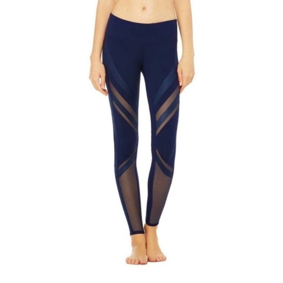 ALO epic legging in rich navy - Picture 2 of 6